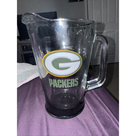 Green Bay Packer Beer Pitcher - Picture 1 of 4